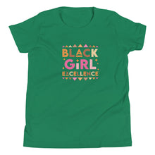 Load image into Gallery viewer, Black Girl Excellence Youth Short Sleeve T-Shirt