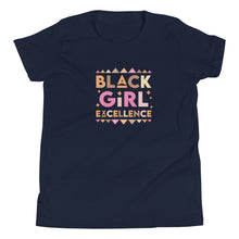 Load image into Gallery viewer, Black Girl Excellence Youth Short Sleeve T-Shirt